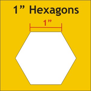 Paper Pieces - Hexagon 1