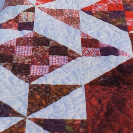 Raspberry Ripple Jelly Roll Pattern 