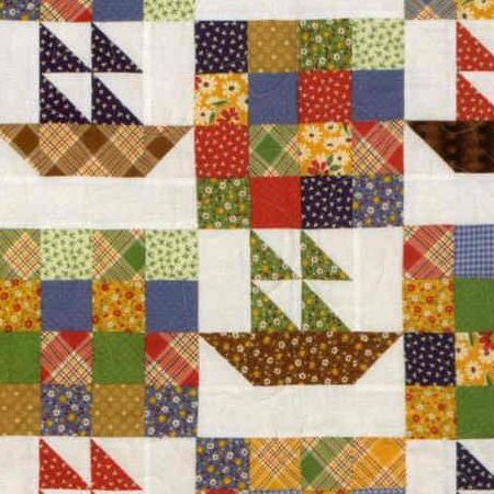 Sailing Boats Jelly Baby Pattern 