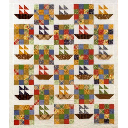 Sailing Boats Jelly Baby Pattern 