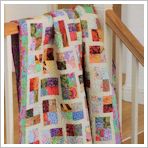 Sparkling Gemstones Jelly Roll Quilt Kit