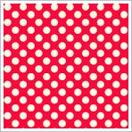 Polka Dots 1200-R6 red
