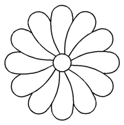 Mini Floral Block (Code 12)