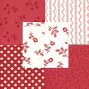 Redwork Renaissance Fat Quarter Bundle