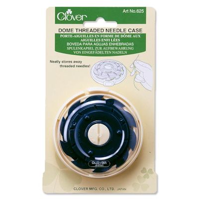Clover Dome Threaded Needle Case