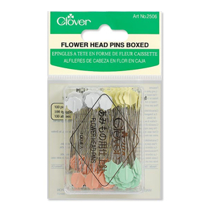 Clover Flower Head Pins