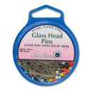 Hemline Glass Headed Pins