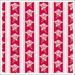 Tilda Rose Stripe Red
