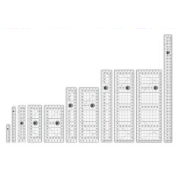 Creative Grids Turn-a-Round Rulers 